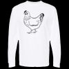 Unisex Gold Soft Touch Long Sleeve T-Shirt Thumbnail