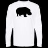Unisex Gold Soft Touch Long Sleeve T-Shirt Thumbnail