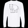 Unisex Gold Soft Touch Long Sleeve T-Shirt Thumbnail