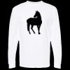 Unisex Gold Soft Touch Long Sleeve T-Shirt Thumbnail