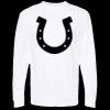 Unisex Gold Soft Touch Long Sleeve T-Shirt Thumbnail