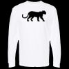 Unisex Gold Soft Touch Long Sleeve T-Shirt Thumbnail