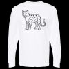 Unisex Gold Soft Touch Long Sleeve T-Shirt Thumbnail