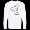 Unisex Gold Soft Touch Long Sleeve T-Shirt Thumbnail