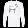 Unisex Gold Soft Touch Long Sleeve T-Shirt Thumbnail