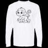Unisex Gold Soft Touch Long Sleeve T-Shirt Thumbnail