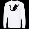 Unisex Gold Soft Touch Long Sleeve T-Shirt Thumbnail
