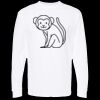 Unisex Gold Soft Touch Long Sleeve T-Shirt Thumbnail