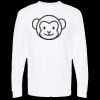 Unisex Gold Soft Touch Long Sleeve T-Shirt Thumbnail