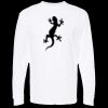 Unisex Gold Soft Touch Long Sleeve T-Shirt Thumbnail