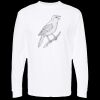 Unisex Gold Soft Touch Long Sleeve T-Shirt Thumbnail