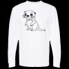 Unisex Gold Soft Touch Long Sleeve T-Shirt Thumbnail