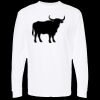 Unisex Gold Soft Touch Long Sleeve T-Shirt Thumbnail