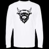 Unisex Gold Soft Touch Long Sleeve T-Shirt Thumbnail