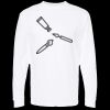 Unisex Gold Soft Touch Long Sleeve T-Shirt Thumbnail