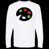 Unisex Gold Soft Touch Long Sleeve T-Shirt Thumbnail