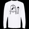 Unisex Gold Soft Touch Long Sleeve T-Shirt Thumbnail