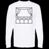 Unisex Gold Soft Touch Long Sleeve T-Shirt Thumbnail