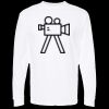 Unisex Gold Soft Touch Long Sleeve T-Shirt Thumbnail