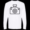 Unisex Gold Soft Touch Long Sleeve T-Shirt Thumbnail