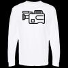Unisex Gold Soft Touch Long Sleeve T-Shirt Thumbnail