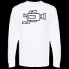 Unisex Gold Soft Touch Long Sleeve T-Shirt Thumbnail
