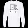 Unisex Gold Soft Touch Long Sleeve T-Shirt Thumbnail