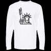 Unisex Gold Soft Touch Long Sleeve T-Shirt Thumbnail
