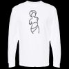 Unisex Gold Soft Touch Long Sleeve T-Shirt Thumbnail