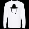 Unisex Gold Soft Touch Long Sleeve T-Shirt Thumbnail