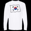 Unisex Gold Soft Touch Long Sleeve T-Shirt Thumbnail