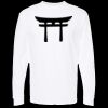 Unisex Gold Soft Touch Long Sleeve T-Shirt Thumbnail