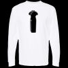 Unisex Gold Soft Touch Long Sleeve T-Shirt Thumbnail