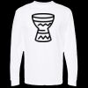 Unisex Gold Soft Touch Long Sleeve T-Shirt Thumbnail