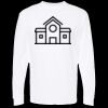 Unisex Gold Soft Touch Long Sleeve T-Shirt Thumbnail