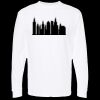 Unisex Gold Soft Touch Long Sleeve T-Shirt Thumbnail