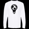 Unisex Gold Soft Touch Long Sleeve T-Shirt Thumbnail