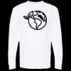 Unisex Gold Soft Touch Long Sleeve T-Shirt Thumbnail