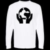 Unisex Gold Soft Touch Long Sleeve T-Shirt Thumbnail
