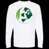 Unisex Gold Soft Touch Long Sleeve T-Shirt Thumbnail