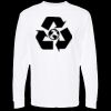 Unisex Gold Soft Touch Long Sleeve T-Shirt Thumbnail