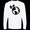 Unisex Gold Soft Touch Long Sleeve T-Shirt Thumbnail