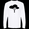 Unisex Gold Soft Touch Long Sleeve T-Shirt Thumbnail