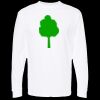 Unisex Gold Soft Touch Long Sleeve T-Shirt Thumbnail