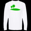 Unisex Gold Soft Touch Long Sleeve T-Shirt Thumbnail
