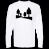 Unisex Gold Soft Touch Long Sleeve T-Shirt Thumbnail