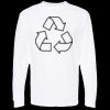 Unisex Gold Soft Touch Long Sleeve T-Shirt Thumbnail