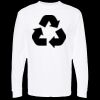 Unisex Gold Soft Touch Long Sleeve T-Shirt Thumbnail