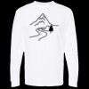 Unisex Gold Soft Touch Long Sleeve T-Shirt Thumbnail
