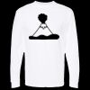 Unisex Gold Soft Touch Long Sleeve T-Shirt Thumbnail